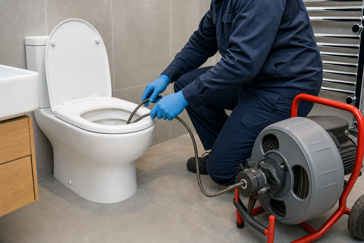 Blocked Drains Chingford service image