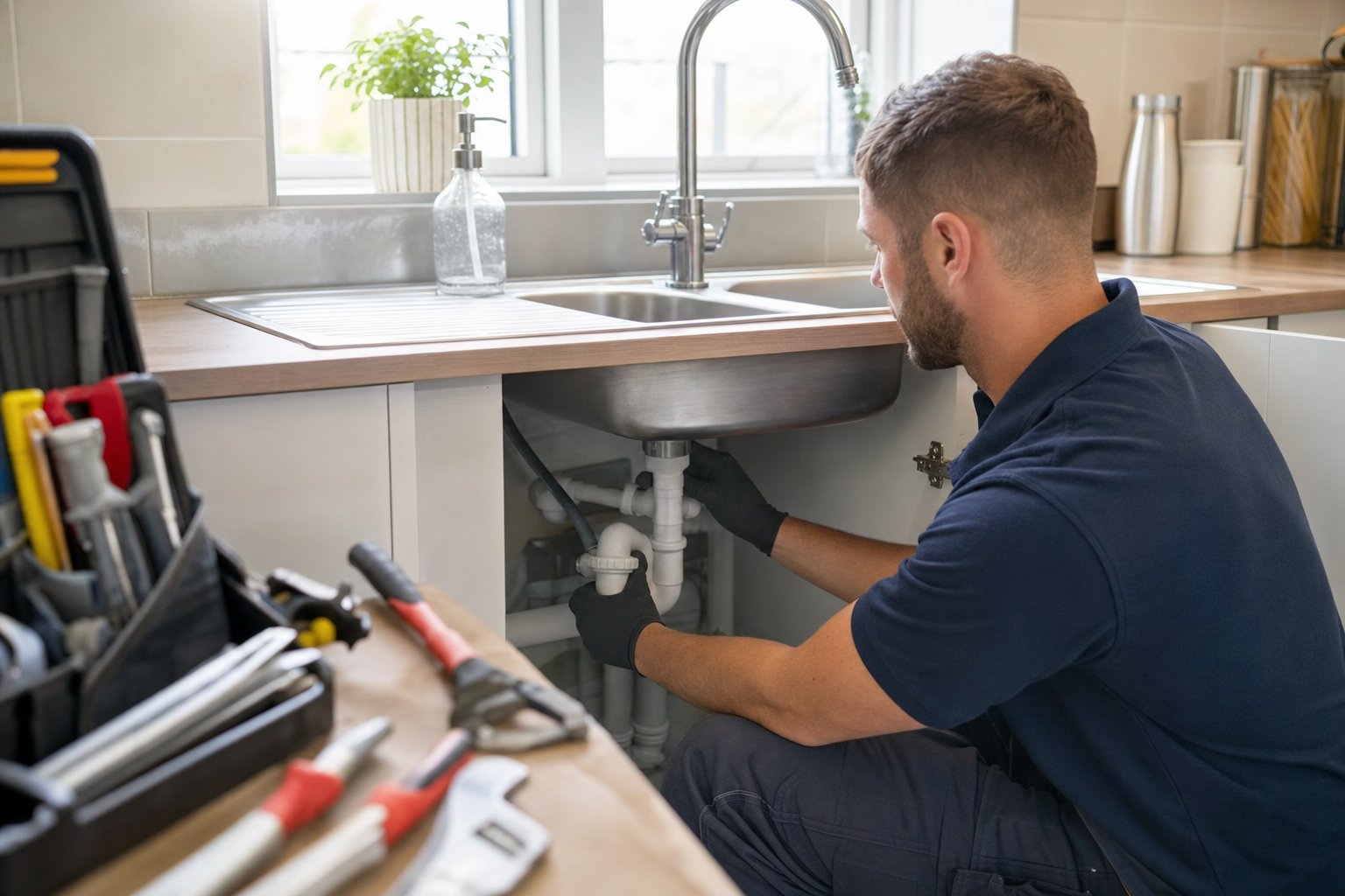 Kitchen Plumbing Chingford service image